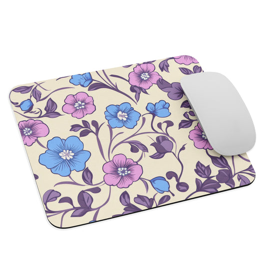 LAVENDER FLORAL MOUSEPAD