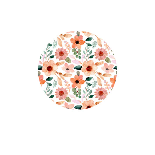 SUNNY DAYS FLORAL COASTER