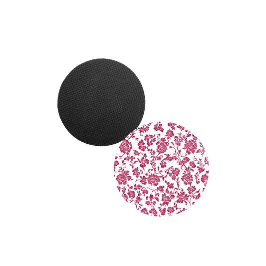PINK BERRY FLORAL COASTER