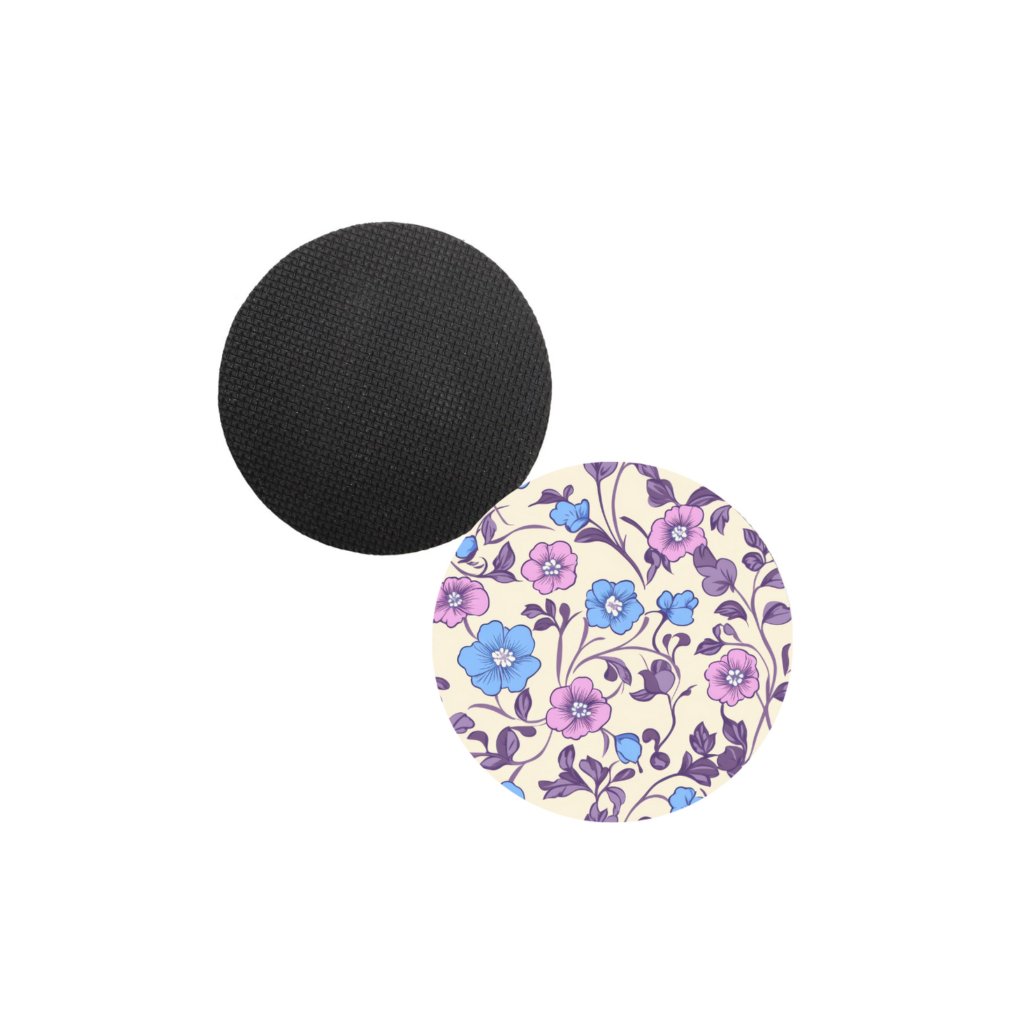LAVENDER FLORAL COASTER